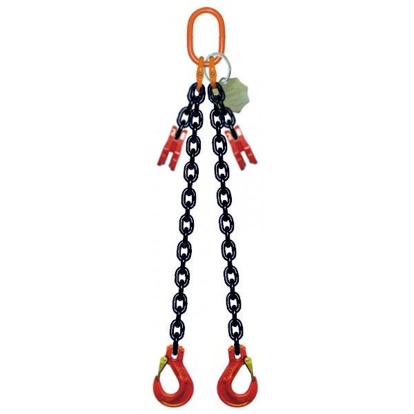 Braca a catena a due bracci G80 (LOK2) 1600-17000 kg