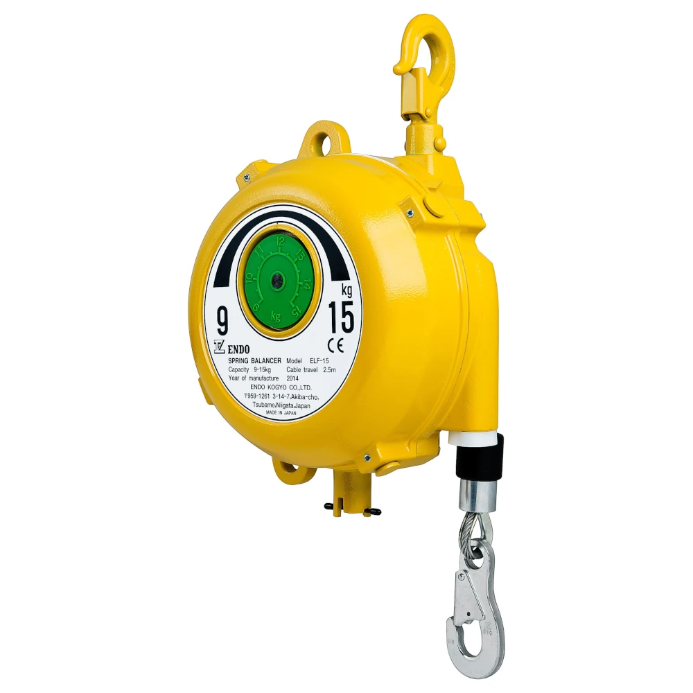 Bilanciatore per utensili ENDO ELF-15 con corsa della fune di 2,5 m