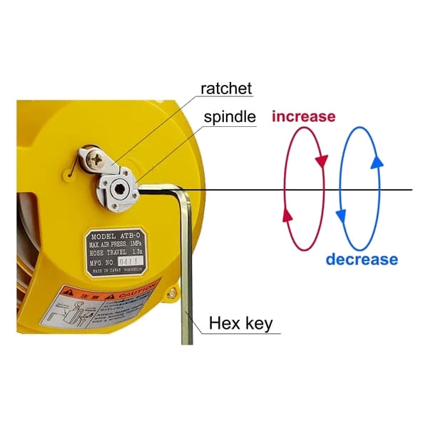 Bilanciatore per utensili ENDO EK-0 con fune d’acciaio da 1 m