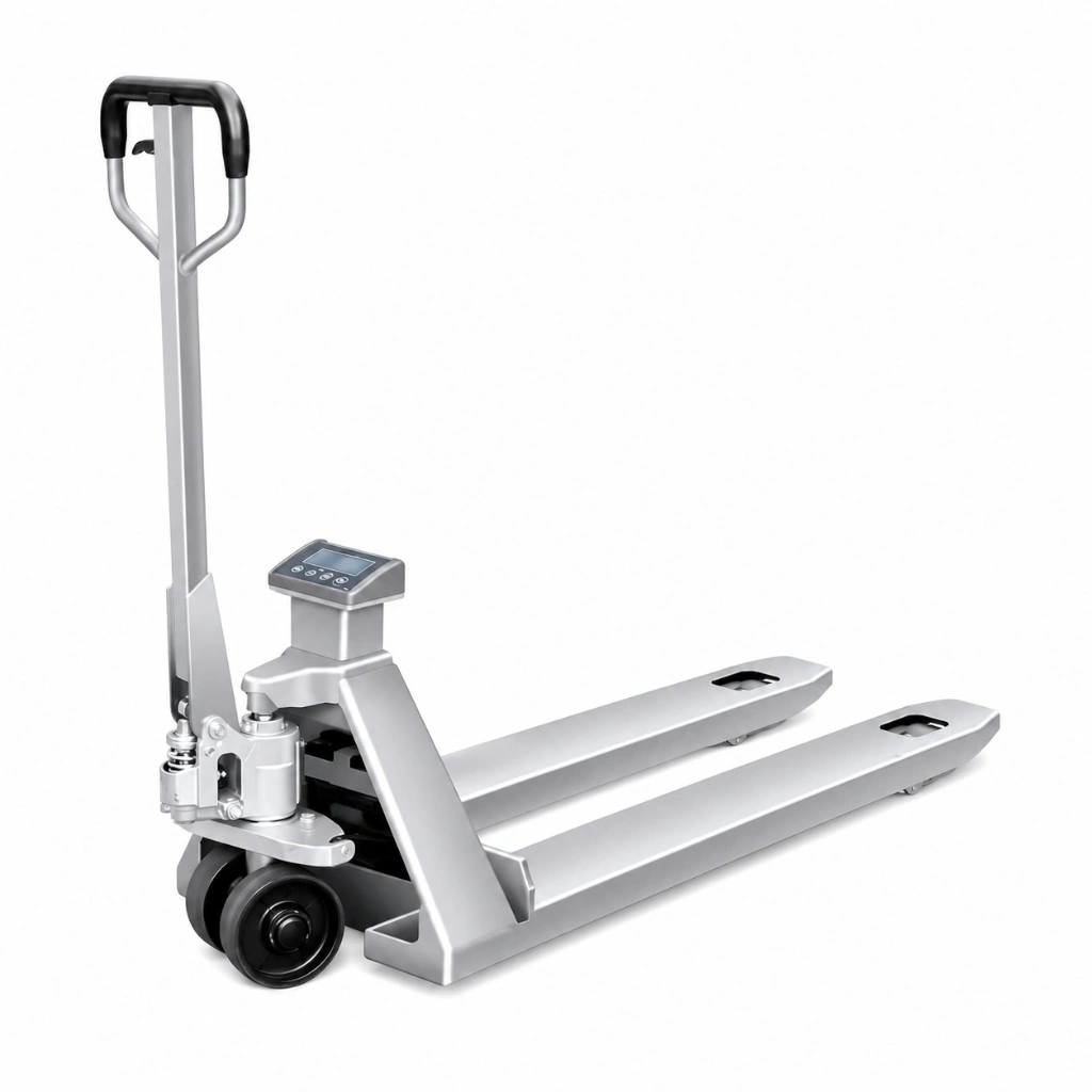 Transpallet pesatore in acciaio inox (RPVV2000SS) 2000 kg