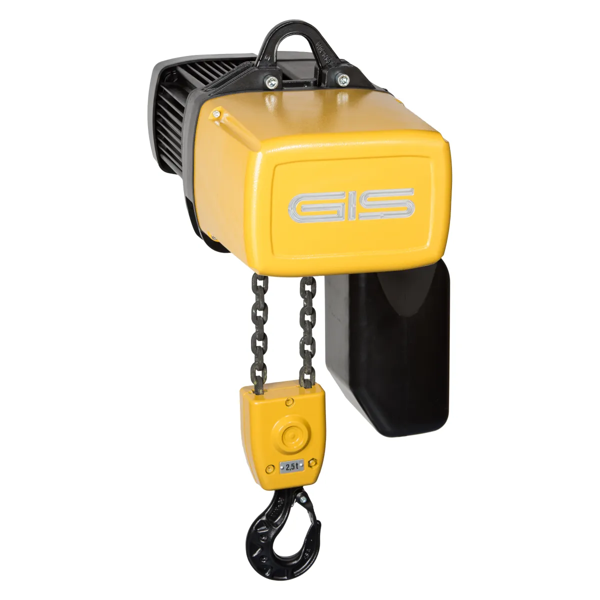 Paranco elettrico a catena GIS GP1000, portata da 500 a 2500 kg