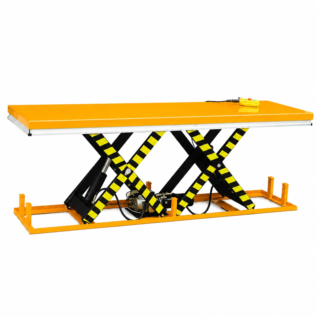 Tavola elevatrice a doppia forbice orizzontale 2000-8000 kg