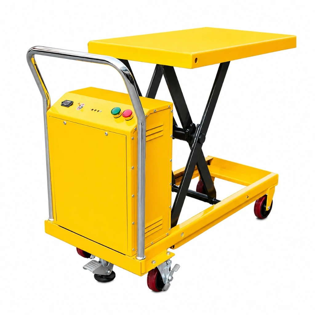 Tavola elevatrice mobile a forbice semielettrica (PMPS500) 500 kg