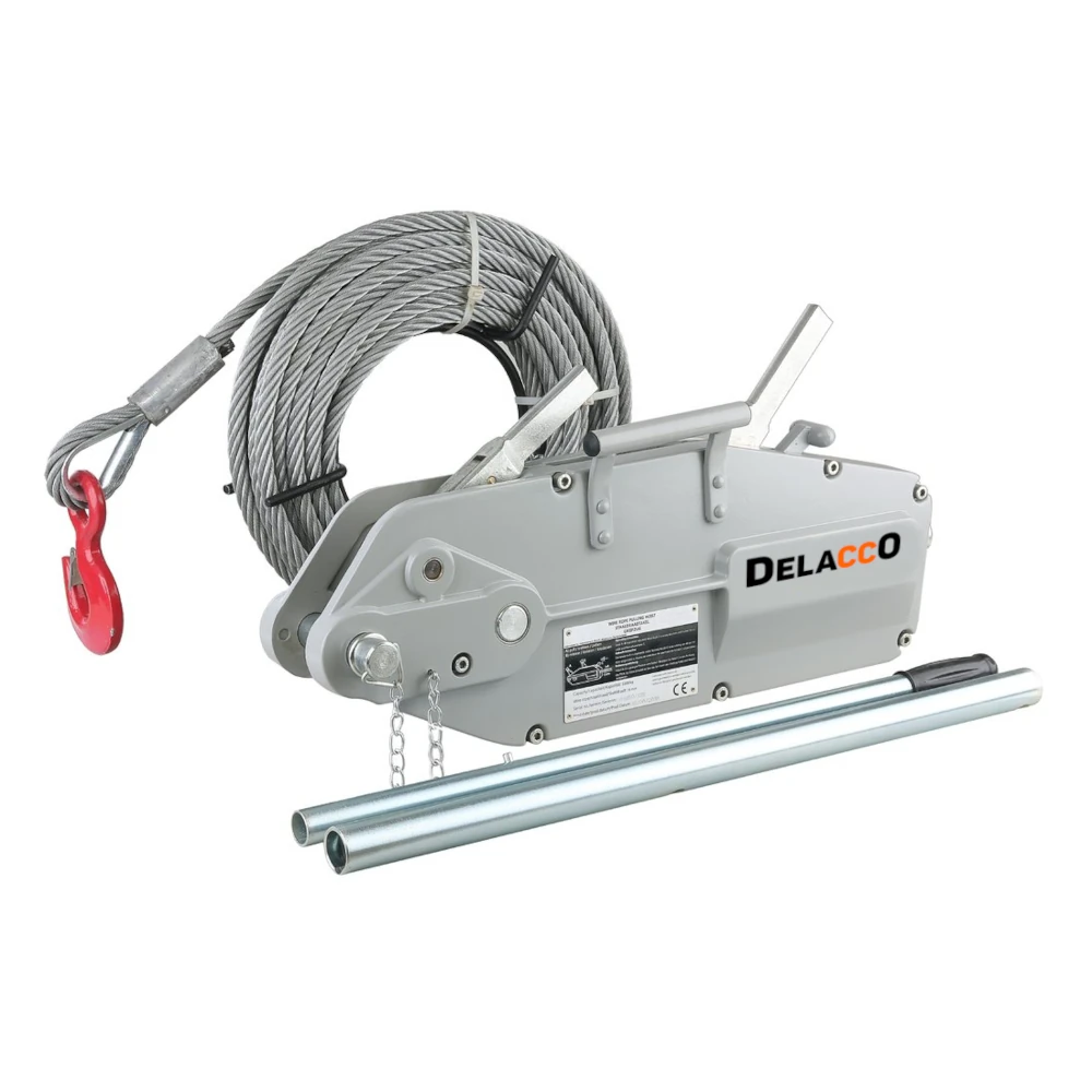 Paranco manuale a fune passante (RPDS3200) 3200 kg 20 m