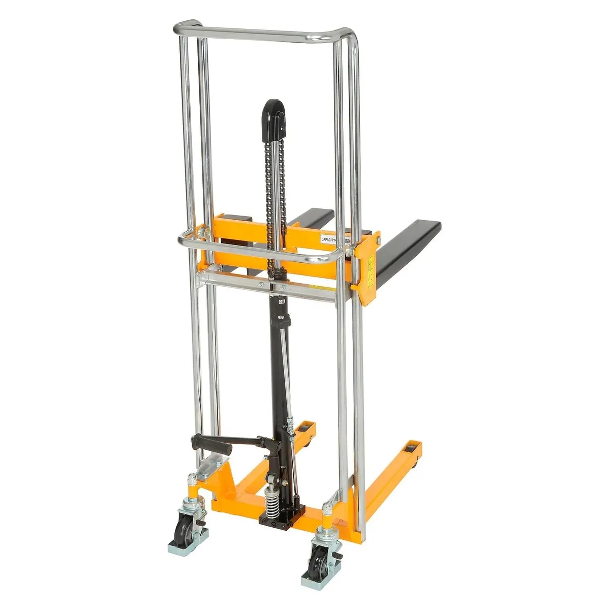 Impilatore manuale RDV400 con altezza di sollevamento di 1500 mm