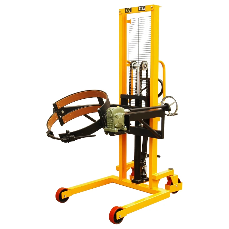 Impilatore manuale per sollevamento e ribaltamento fusti (RVB40B) 400 kg 1350 mm
