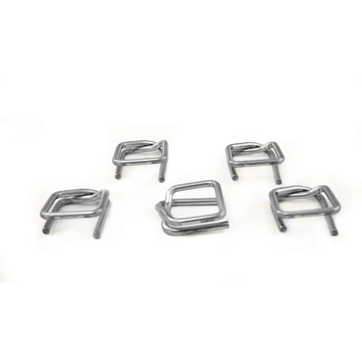 Sigilli zincati per reggia in poliestere (BUCKLES-13G) 13 mm