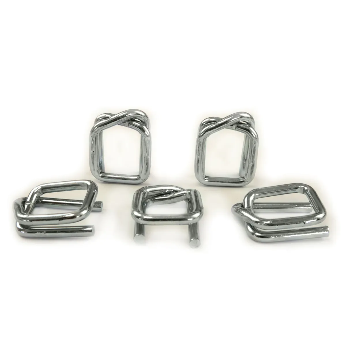 Sigilli zincati per reggetta in poliestere (BUCKLES-25G) 25 mm