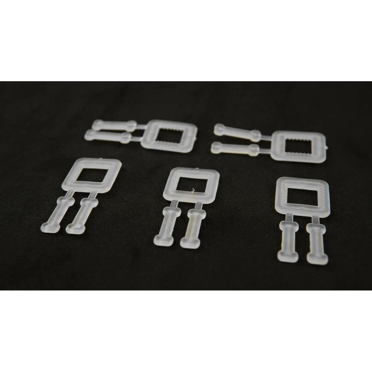 Fibbie BUCKLES-5P per la chiusura di regge in polipropilene da 12 mm
