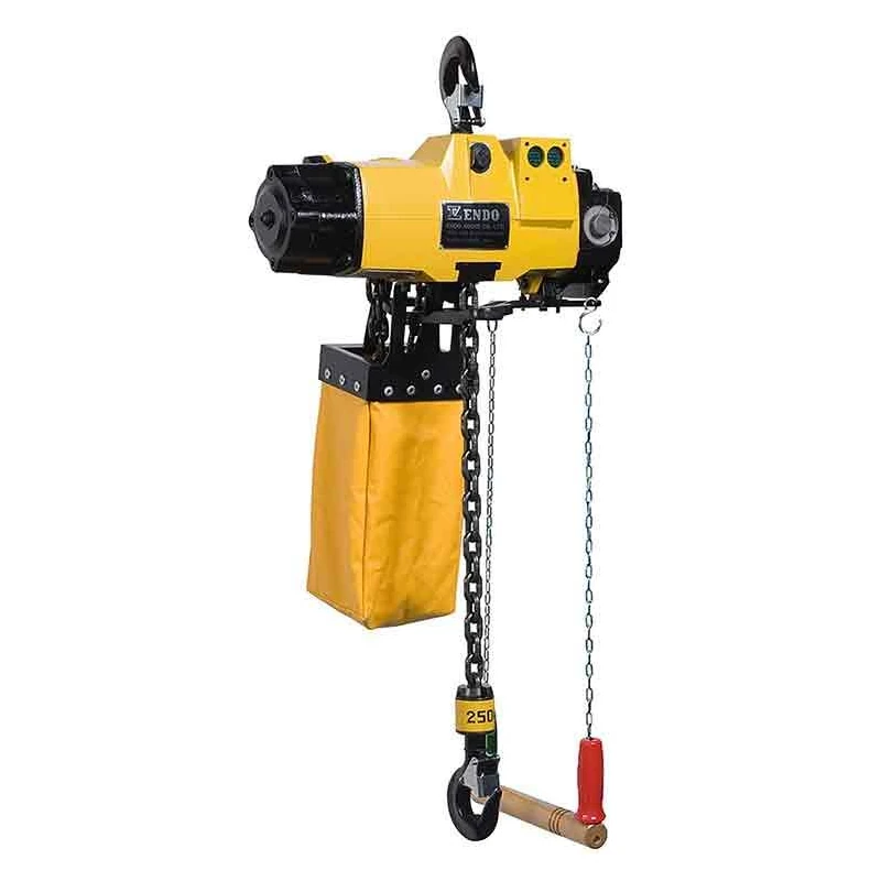 Paranco pneumatico a catena ENDO ATEX (serie EHV) 250-1000 kg