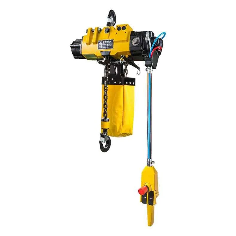 Paranco pneumatico a catena ENDO EHV con certificazione ATEX