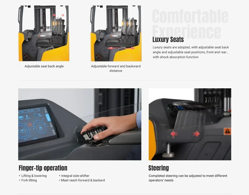Carrello retrattile Serie Deluxe REV20D da 2000 kg – immagine 3