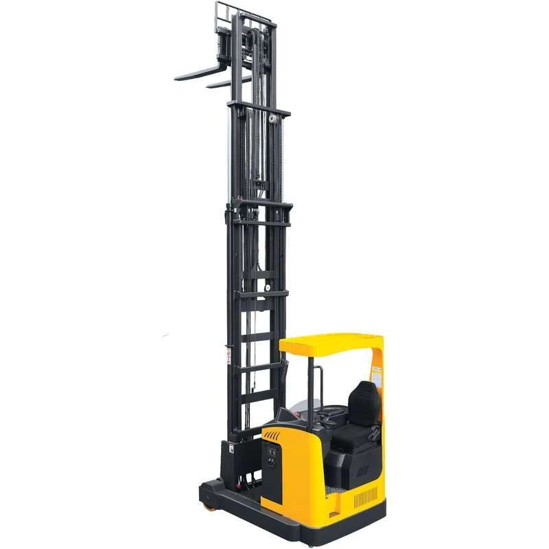 Carrello retrattile elettrico REV20VP per la movimentazione di magazzino