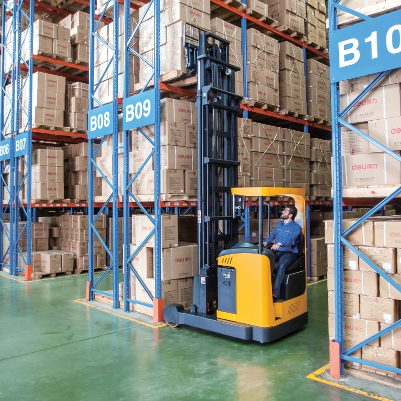 Carrello retrattile REV20VP con telaio largo per impieghi gravosi