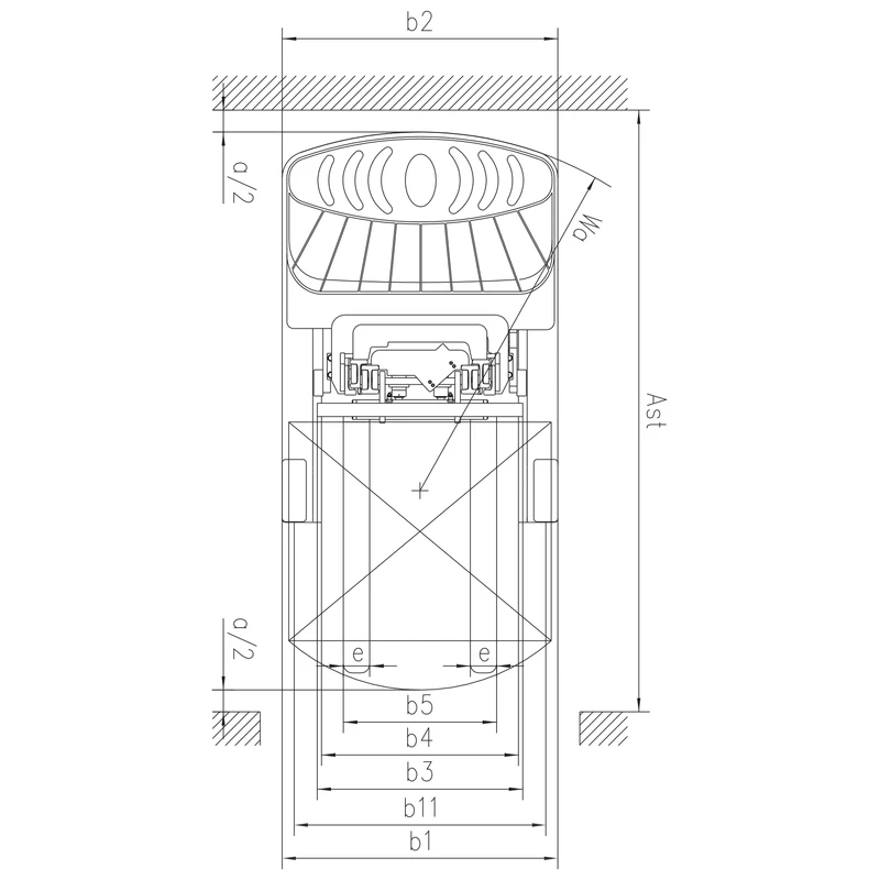 Carrello retrattile REV16 con servosterzo elettrico – immagine 4