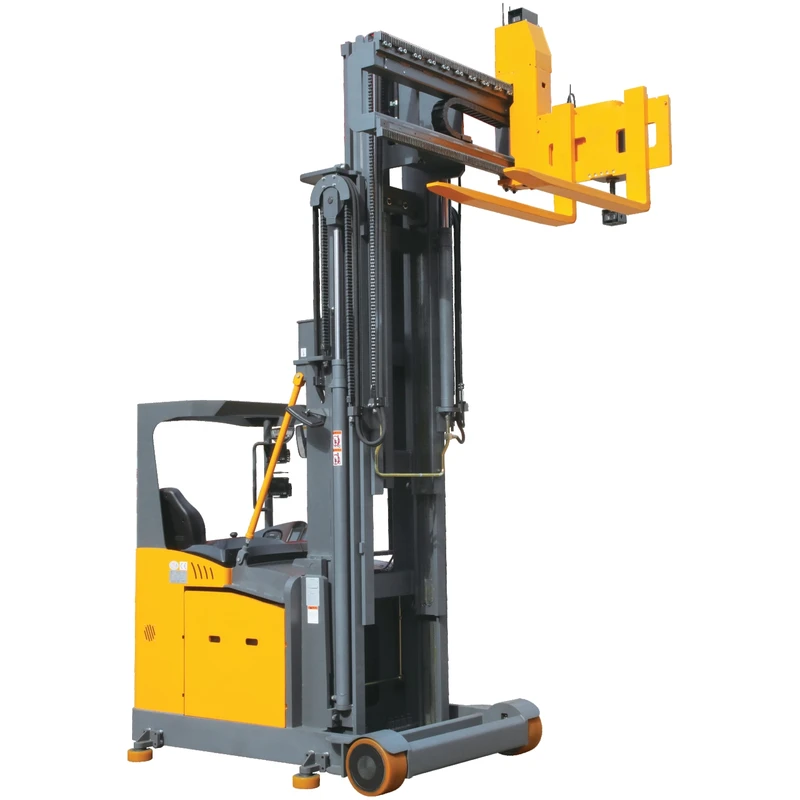 Carrello per corsie molto strette con operatore a terra (REV15BP), 1500 kg, 5000-10500 mm