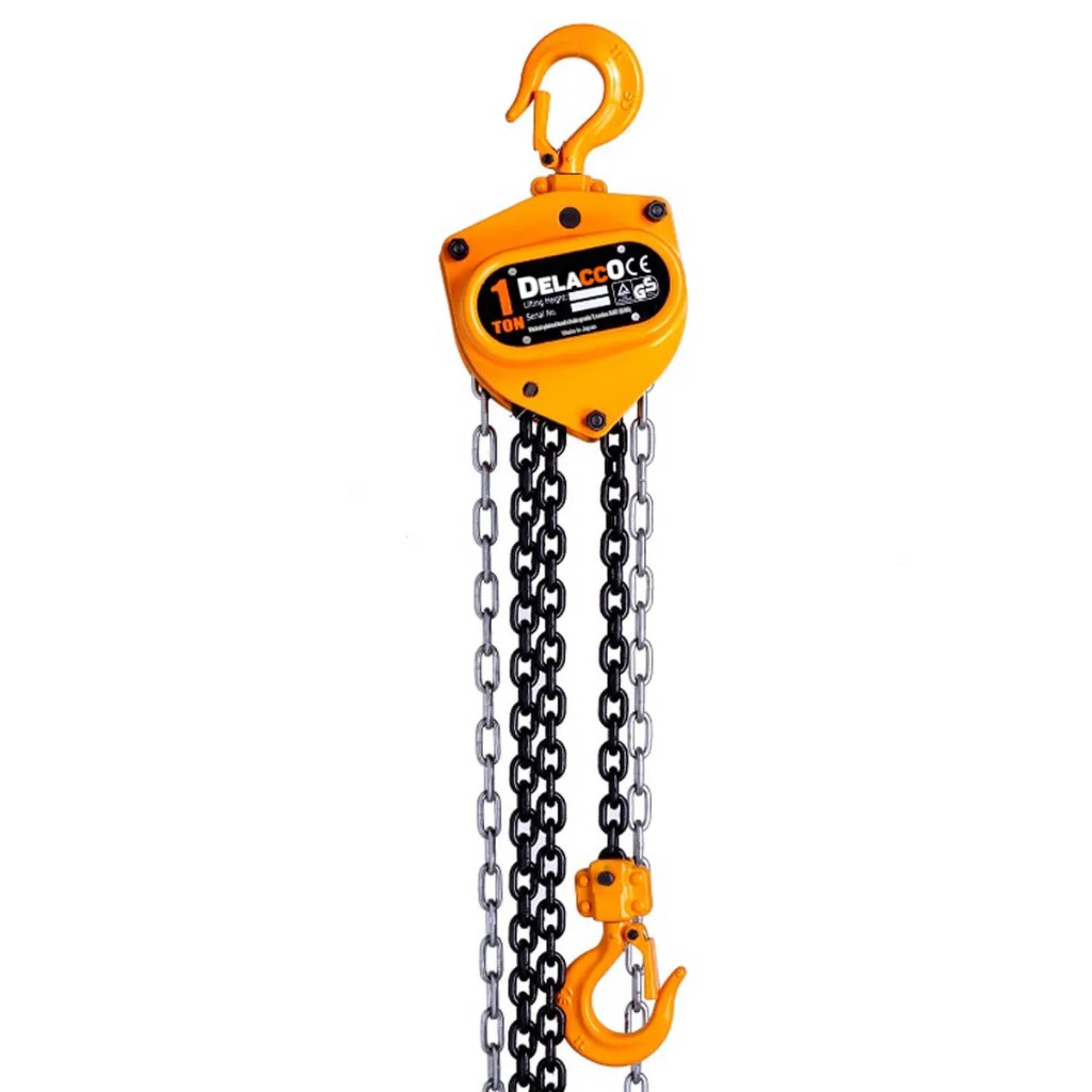 Paranco manuale a catena (RLD) 500–10.000 kg, altezza di sollevamento 3–10 m