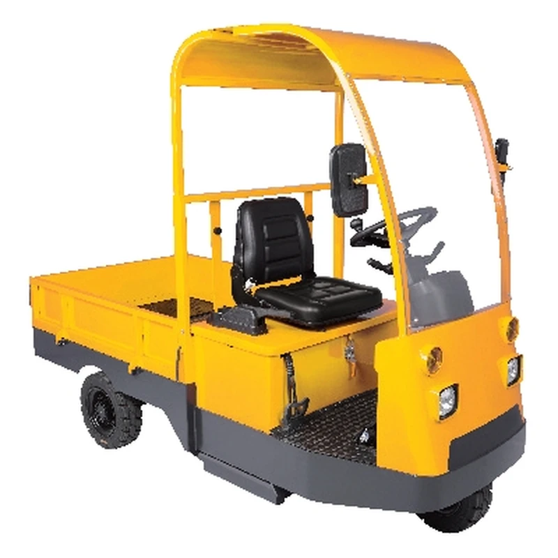 Carrello elettrico a pianale VEV10/VEV15 - vista del pianale di carico