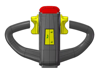 Trattore elettrico da traino VEV10H-Li da 1000 kg - immagine 9