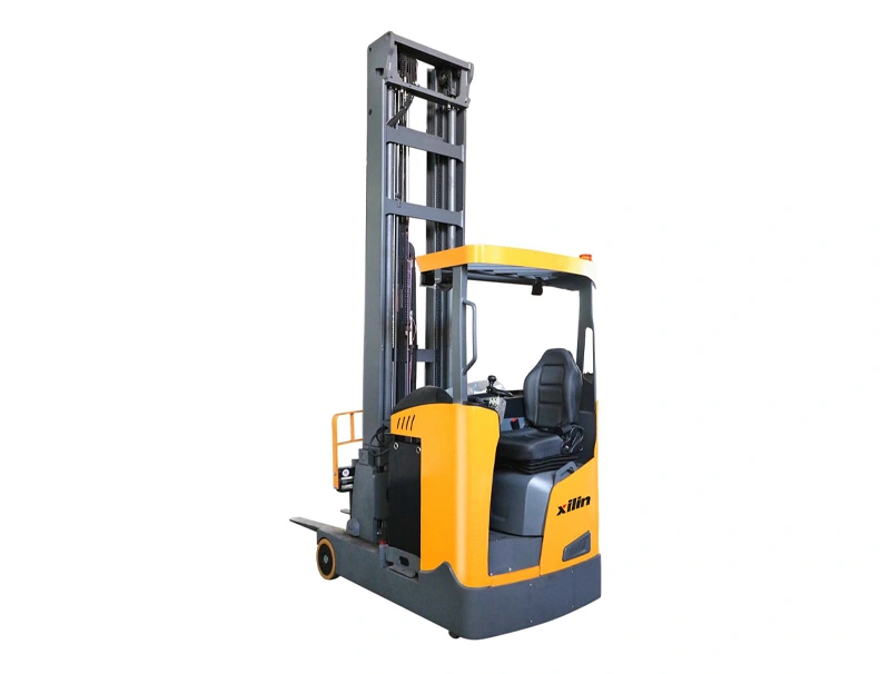 Carrello retrattile elettrico CQD16-DNA, vista laterale